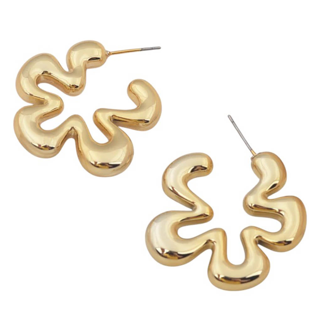 Minimalist Aesthetic Flower Earrings