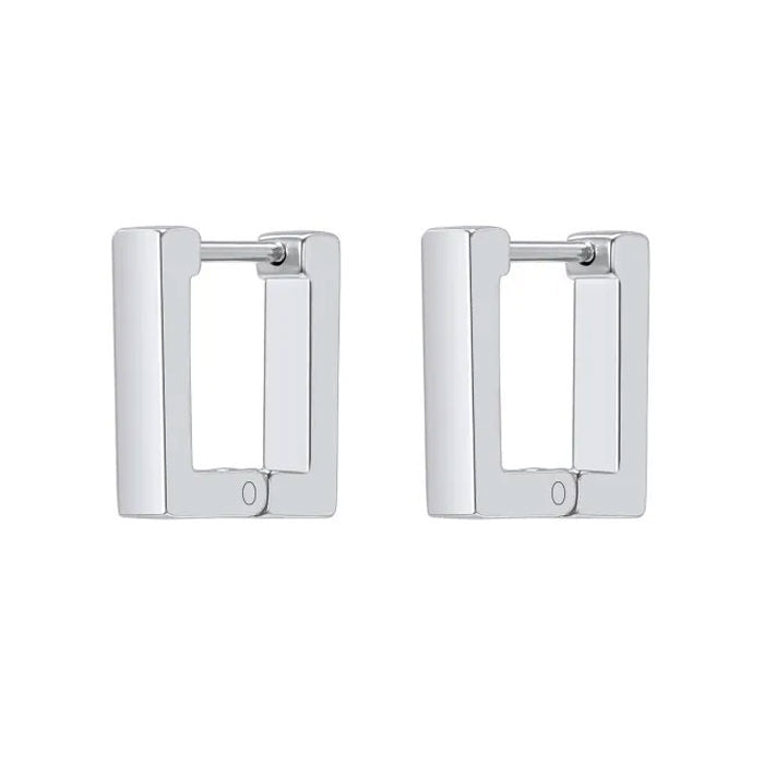 Minimalist Aesthetic Rectangular Earrings