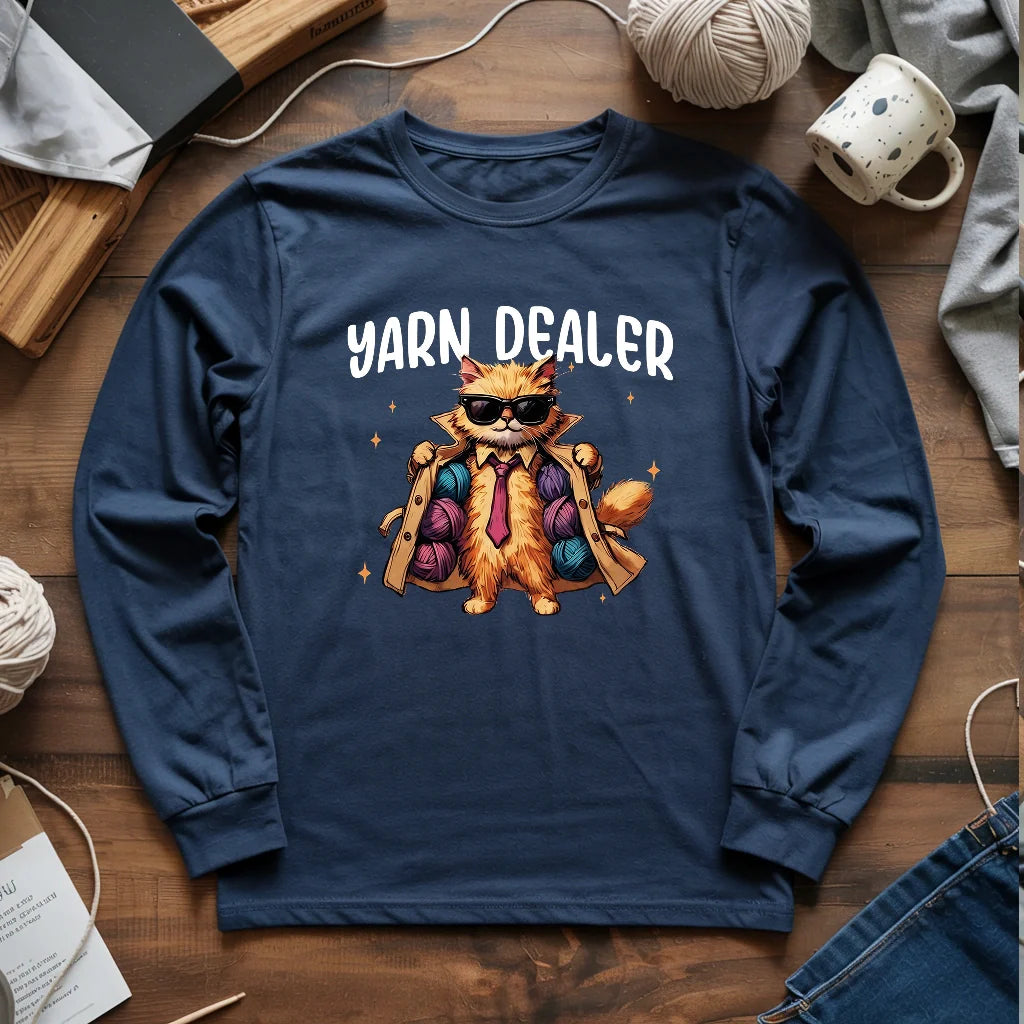 Furry Yarn Dealer Long Sleeve T-shirt