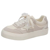 Pastel Color Star Patch Sneakers