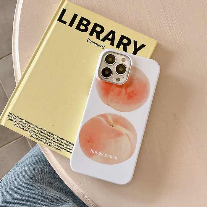 Honey Peach iPhone Case