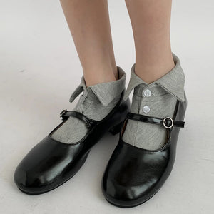 Preppy Collar Socks