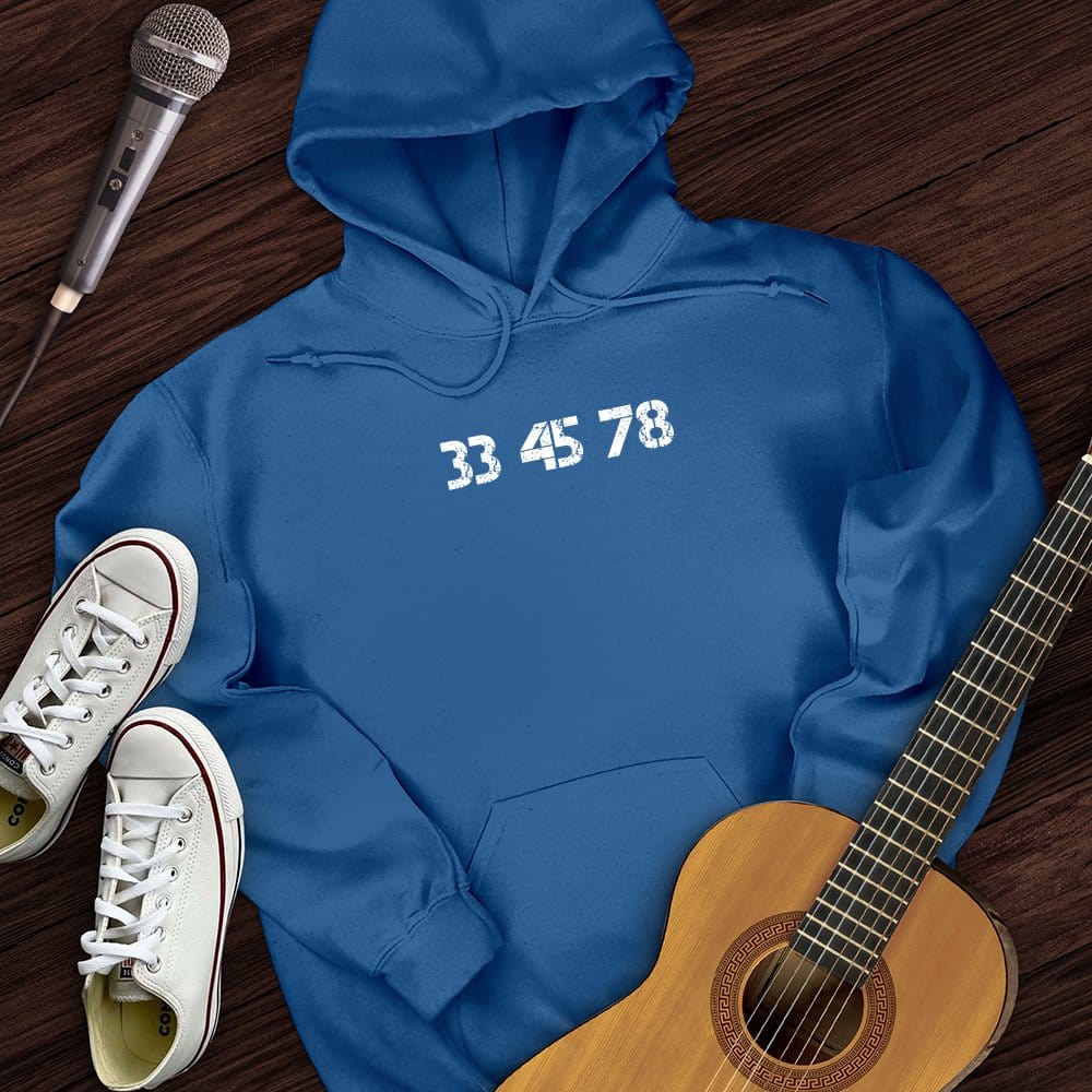 33-45-78 RPM Turntable Hoodie