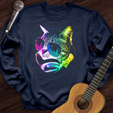 Disco Cat Crewneck