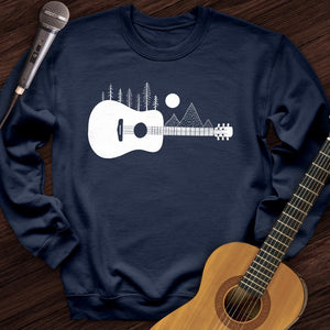 Guitar Mountain Crewneck