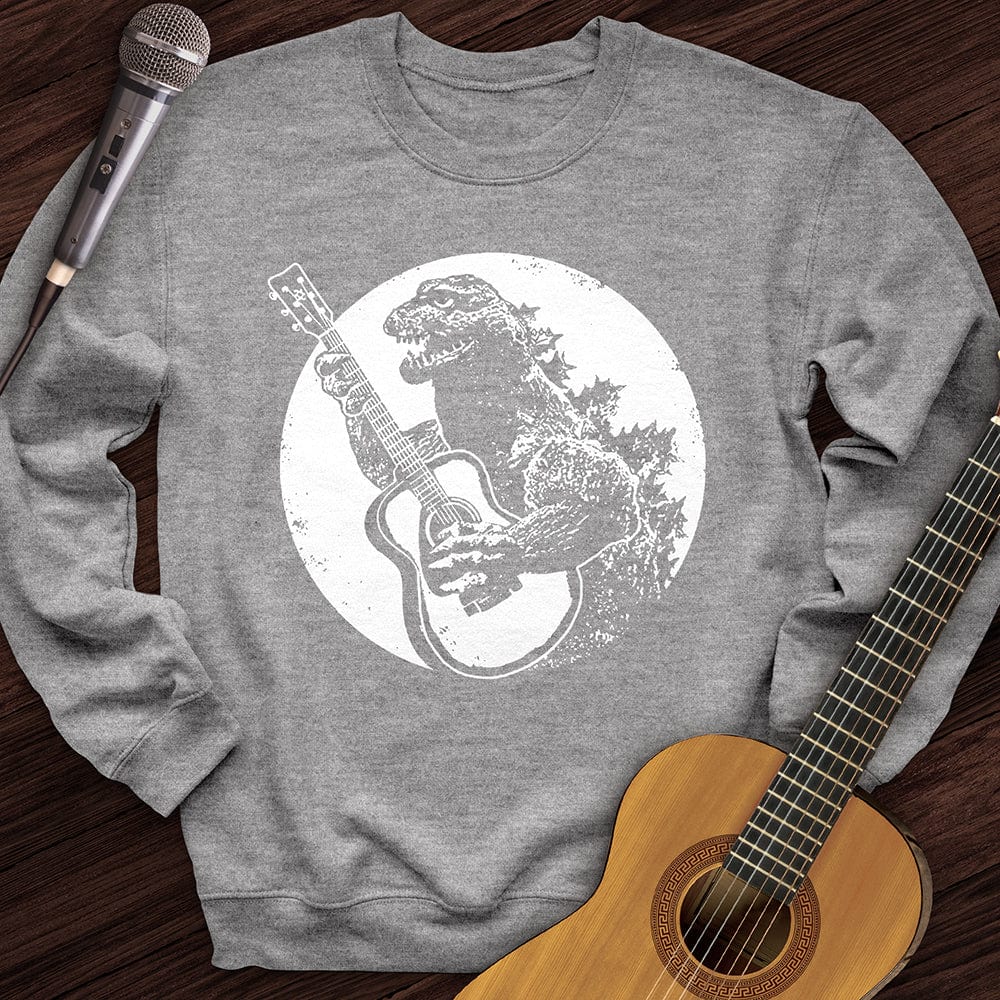 Dinosaur Guitar Crewneck