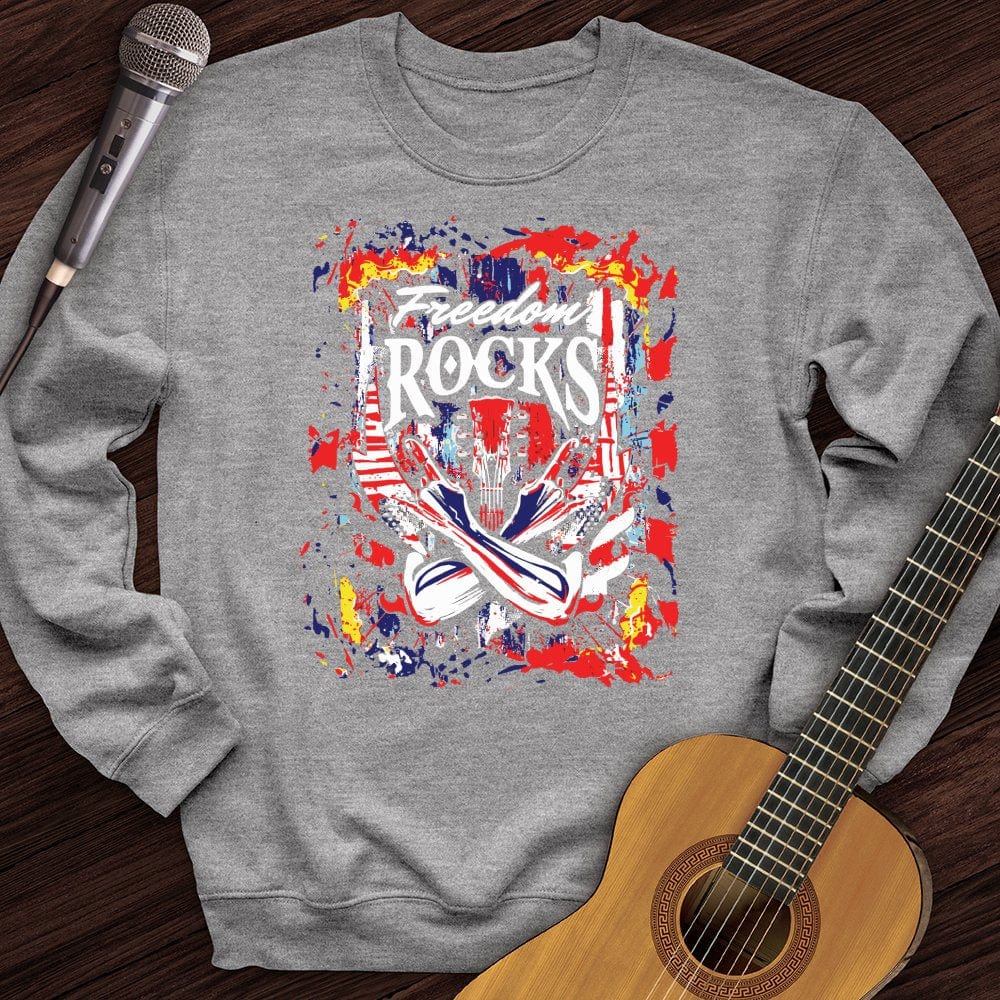 Freedom Totally Rocks Crewneck