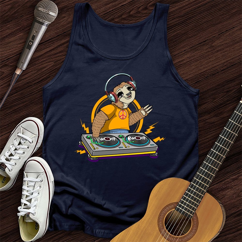 DJ Sloth Tank Top