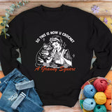 How U Crochet Sweatshirt