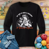 How U Crochet Long Sleeve T-shirt