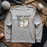 Silent Night and Crochet Vibes Long Sleeve T-shirt