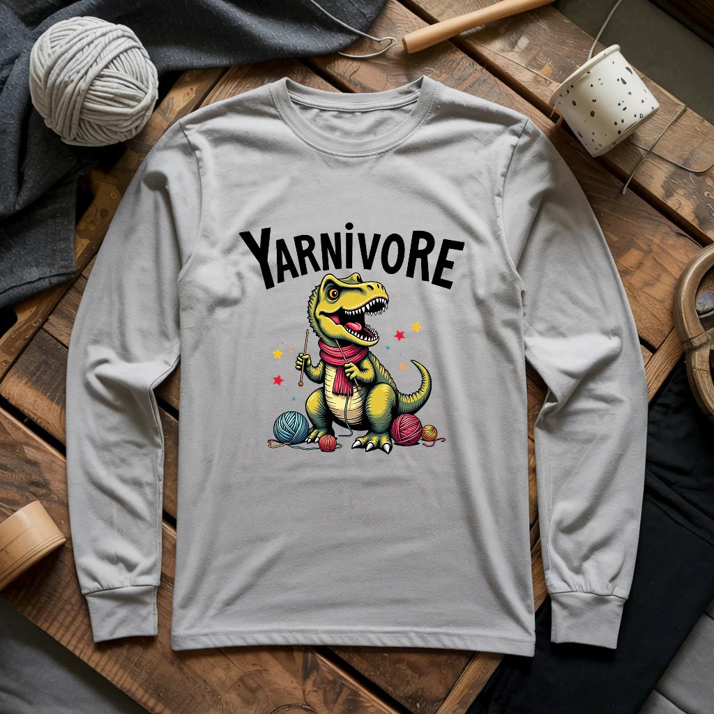 Yarnivore Knitter Long Sleeve T-shirt