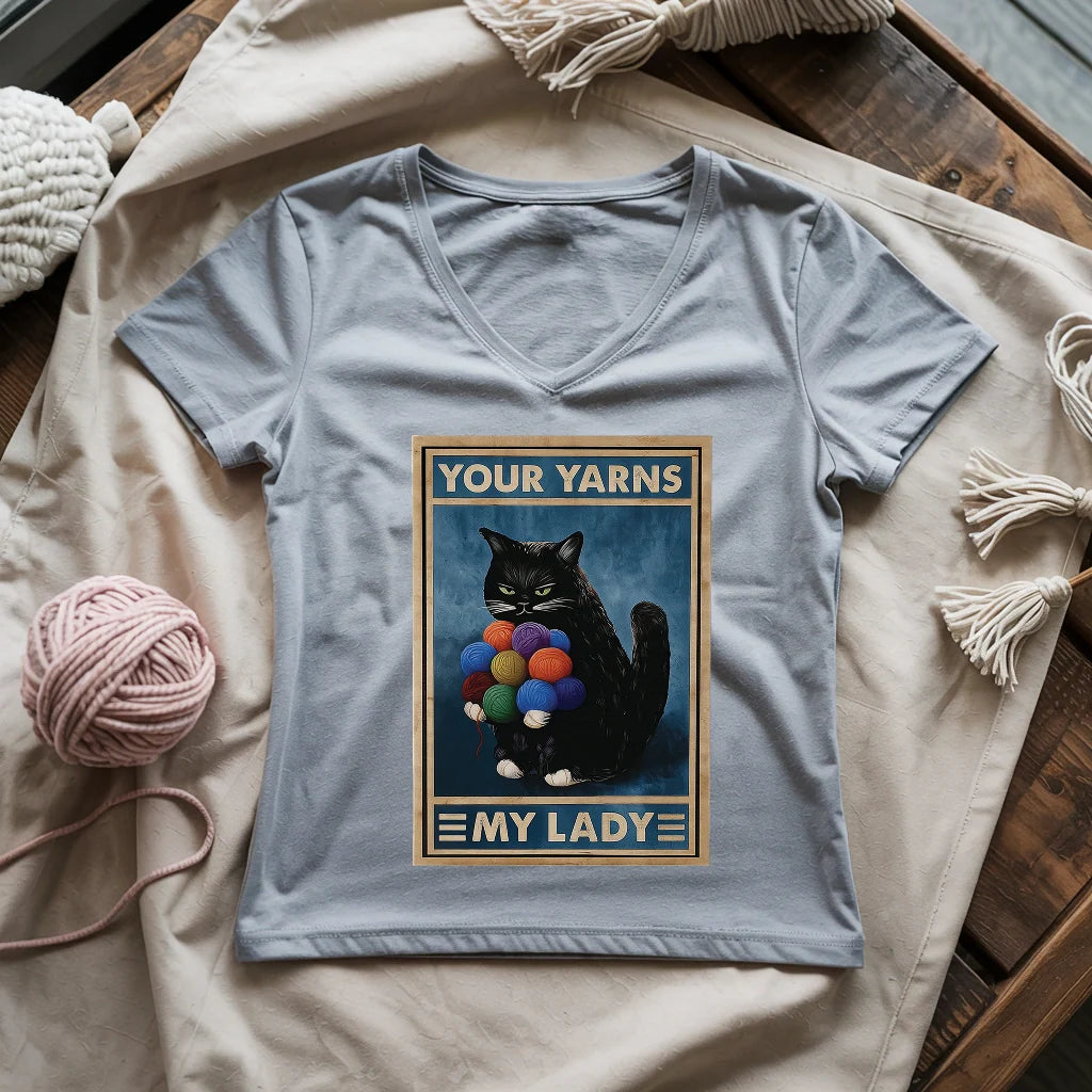 Your Yarn My Lady Lady V-neck