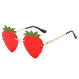 Strawberry Shaped Sunglasses