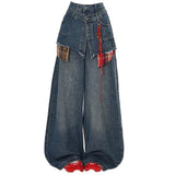 Teen Craft Layered Wide-Leg Jeans