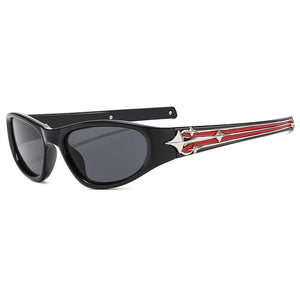 Y2K Cyber Star Sunglasses