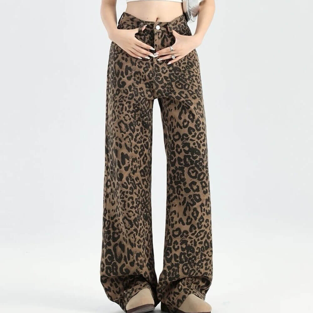 Looks That Kill Leopard Jeans